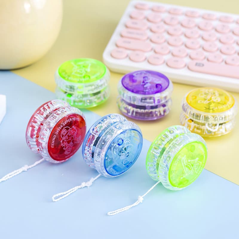 Brinquedos luminosos ioiô piscando ioiô brilho ioiô youyou bola brinquedos infantis