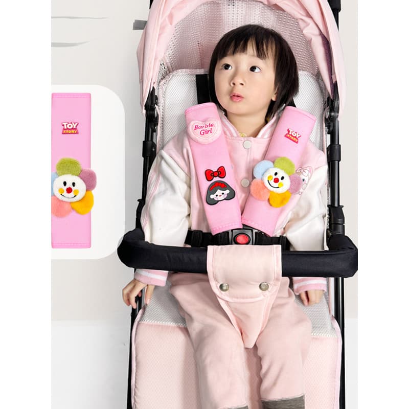 Protetor de ombro para carrinho de bebê, capa protetora, cinto de segurança, protetor de virilha, capa Anti-estrangulame