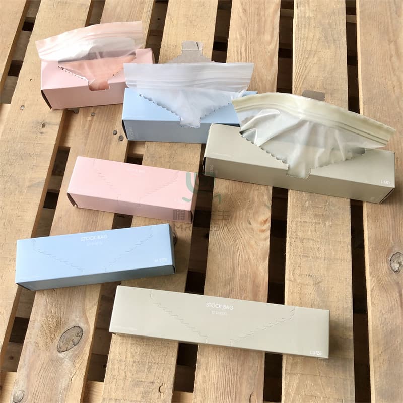 2 caixas!Saco selado engrossado saco de manutenção fresca Ziplock saco de embalagem Freezer micro-ondas cozinha armazena
