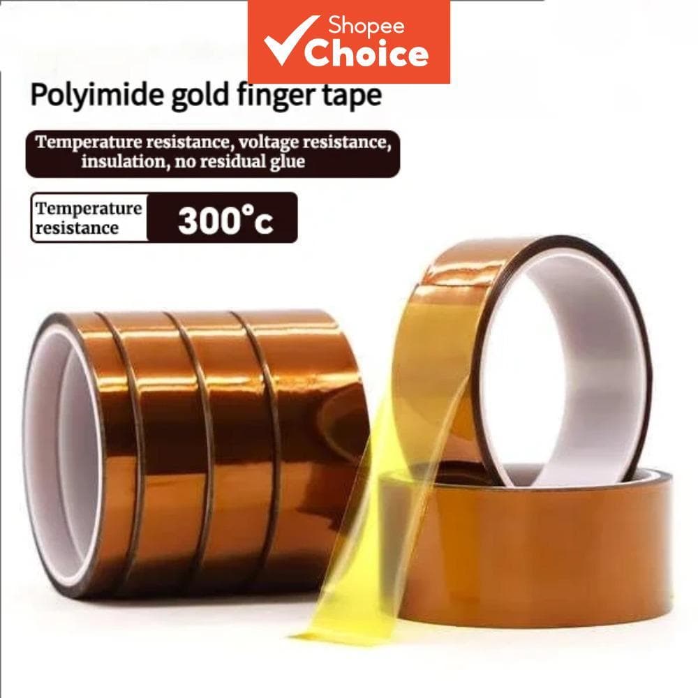 Fita Isolante Térmica de Poliamida Adesiva para Proteção de Placas de Impressão 3D, Fita BGA de Alta Temperatura