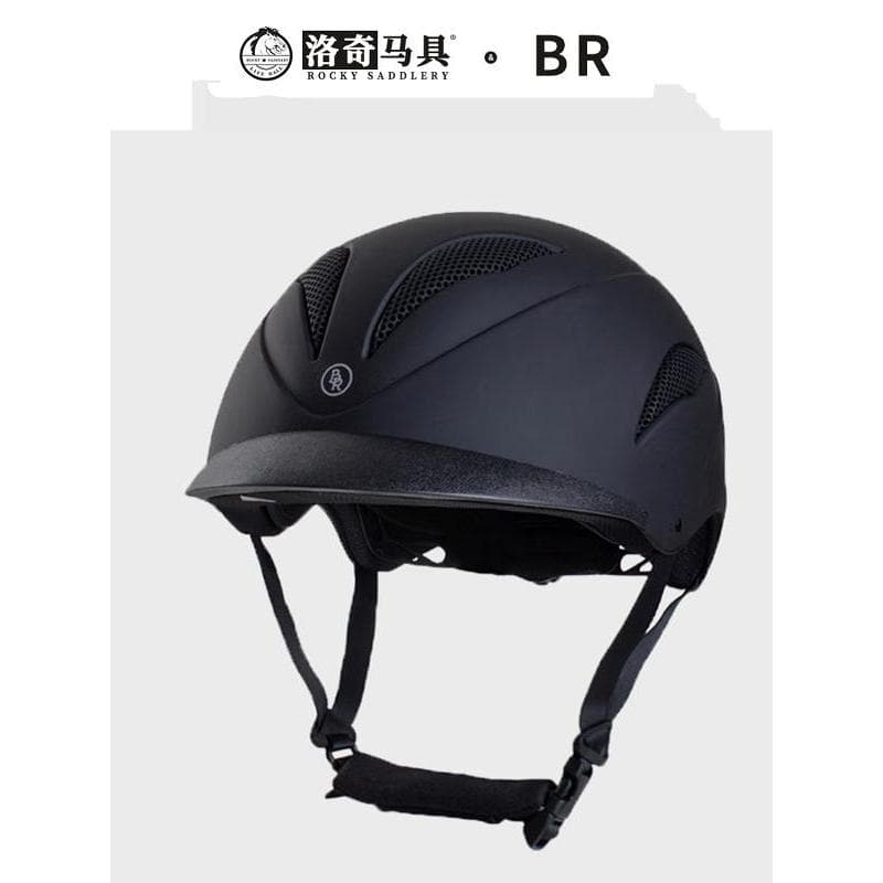 BR Capacete Equestre Britânico Capacete de Equitação Ajustável Meninos Meninas Crianças Capacete de Segurança Equestre81