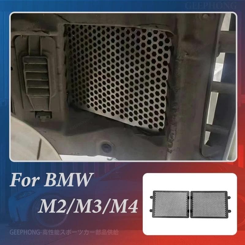 Para BMW M2 M3 M4 Competição G80 G81 G82 G83 G87 Acessórios De Corrida Folga Aprimorada Frente Fender Forro Placa Alumín