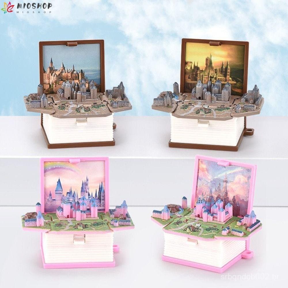 MIOSHOP Mochila Chaveiro De Novo Livro Do Castelo Alívio Estresse Sensorial Da Ansiedade Dos Brinquedos