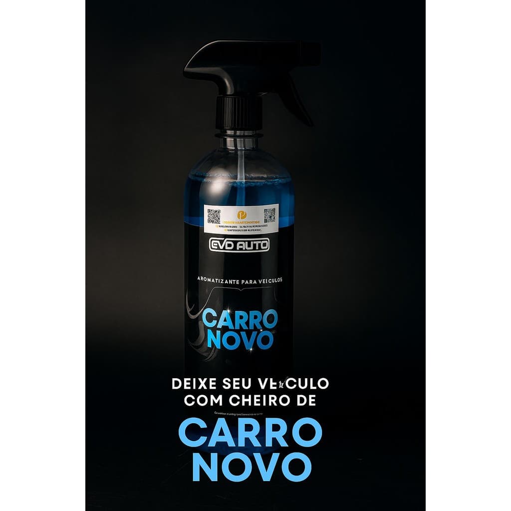 AROMATIZANTE SPRAY CARRO NOVO 1L EVO AUTO VANILLA