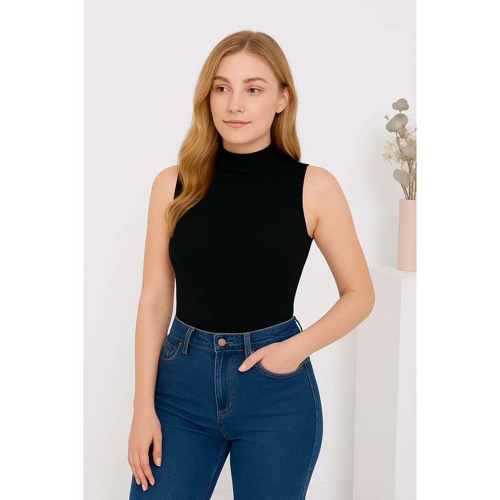 blusa blusinha moda feminina canelada estica manga cavada sem manga blog moderna