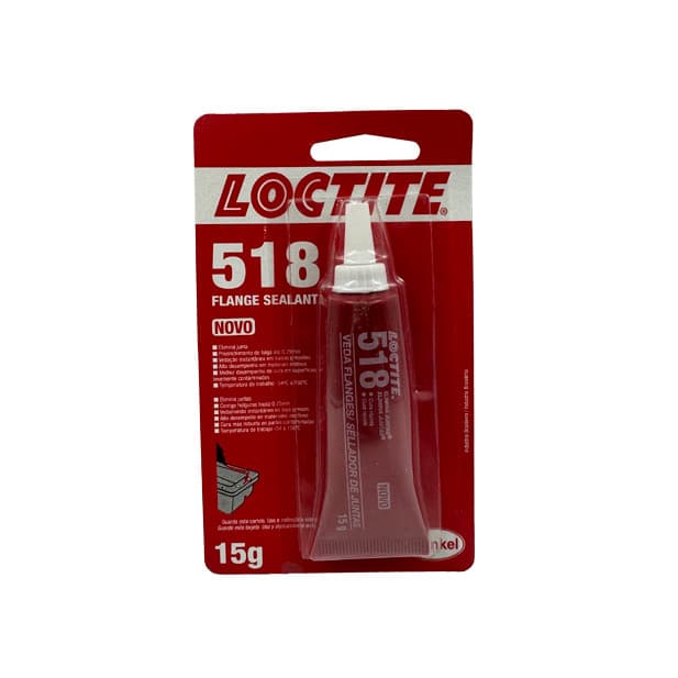 Elimina Juntas Loctite 518 15g Vedador Flange Anaeróbico