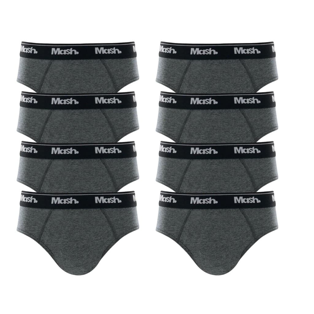 Kit 8 Cuecas Slip Infantil Mash 015.20 Original Algodão Combo Promoção