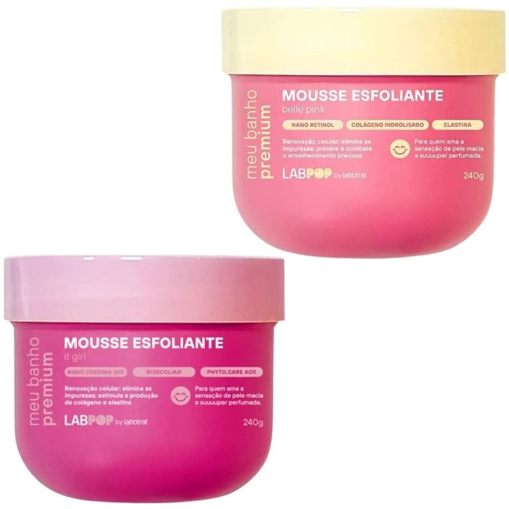 Mousse Esfoliante LabPop Labotrat 240g