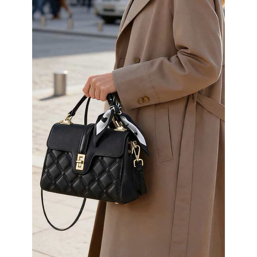Sacos 2026 novo estilo sacos losango pequenos sacos quadrados sacos femininos preto europeu americano moda de um ombro m