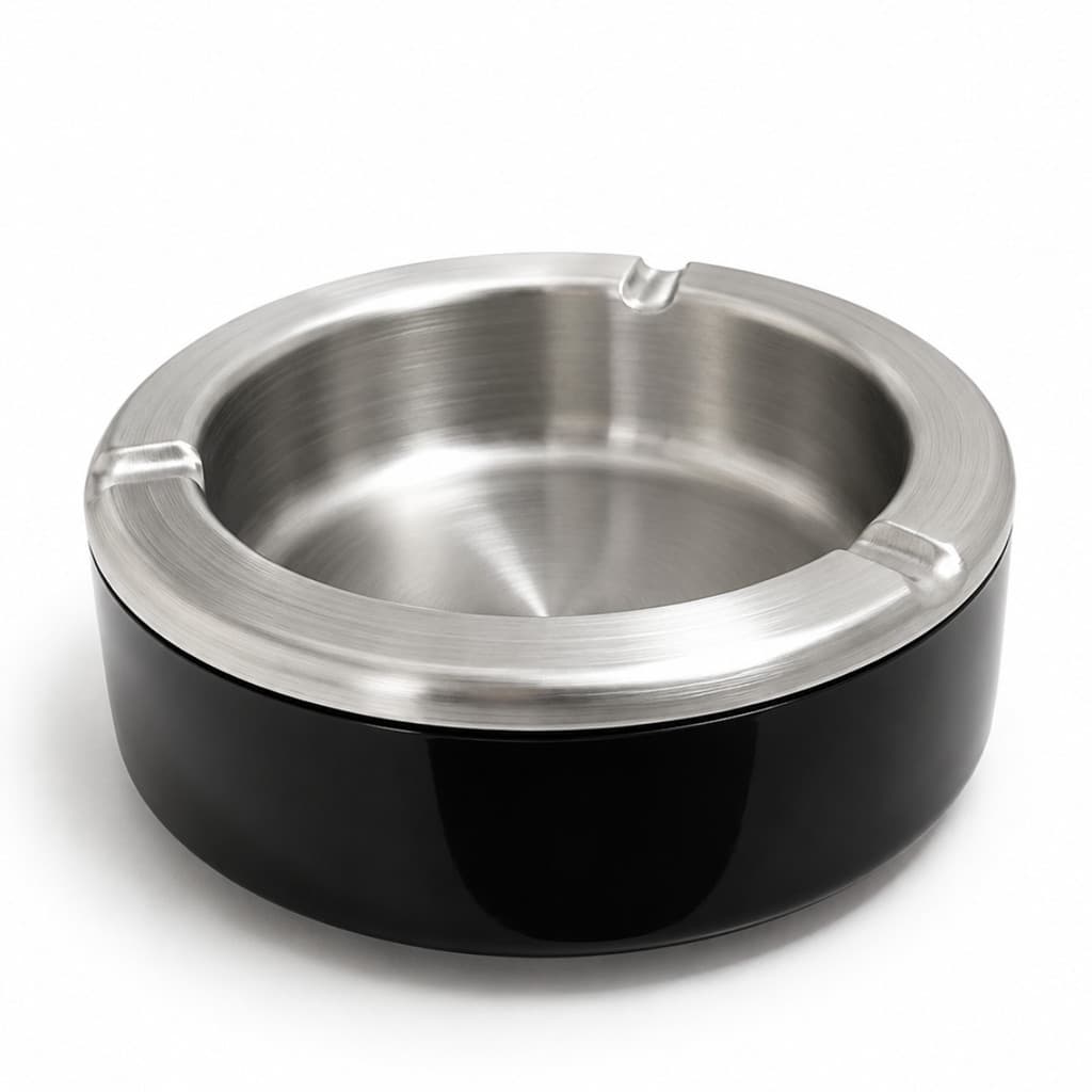 Cinzeiro de Metal Redondo 11 cm 3 Apoios