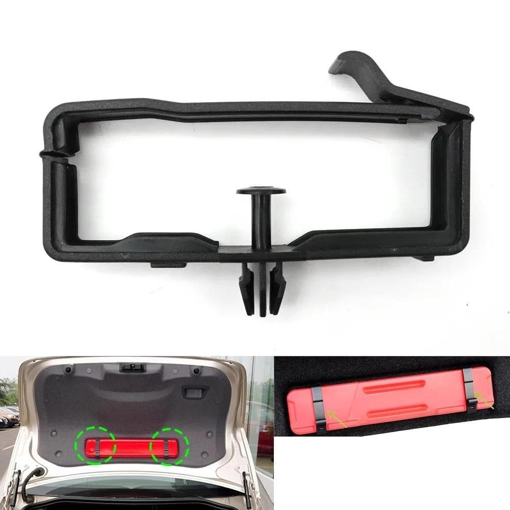 Tronco Traseiro Aviso De Emergência Triângulo Suporte Fivela Clipe Guarnição Para Volvo V50 V60 V70 XC60 XC70 S60 Cross