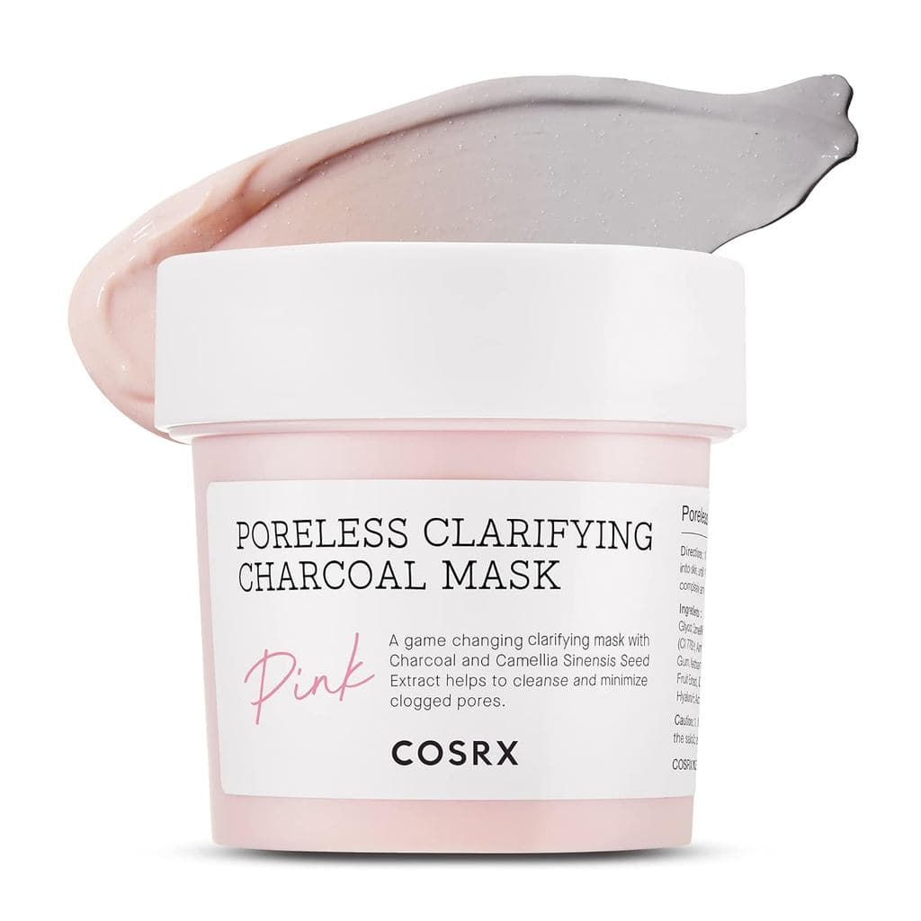Máscara de Carvão Ativado para Clareamento de Poros COSRX Pink 3.8 fl. 110g, Controlo de Poros e Acne, Cuidado Divertido
