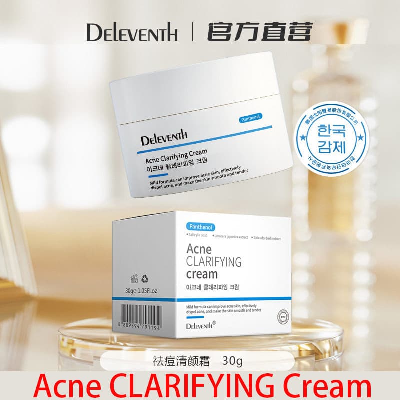 Creme Clarificante Para Acne Handeleventh Equilibrar Óleo De Água , Dilui Marcas De E