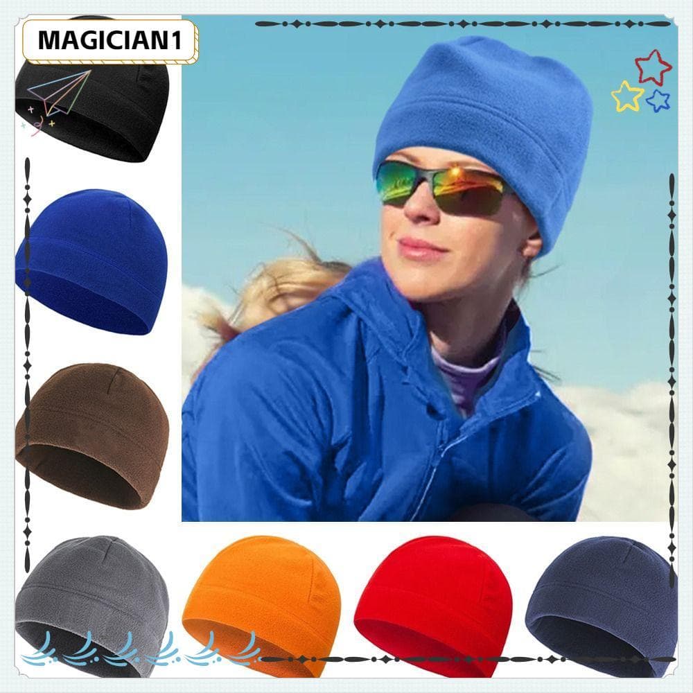 Gorro MAGICIAN , Boné De Ciclismo De Corrida Quente De Lã Polar , Chapéu Esportivo Leve E Desleixado À Prova De Vento
