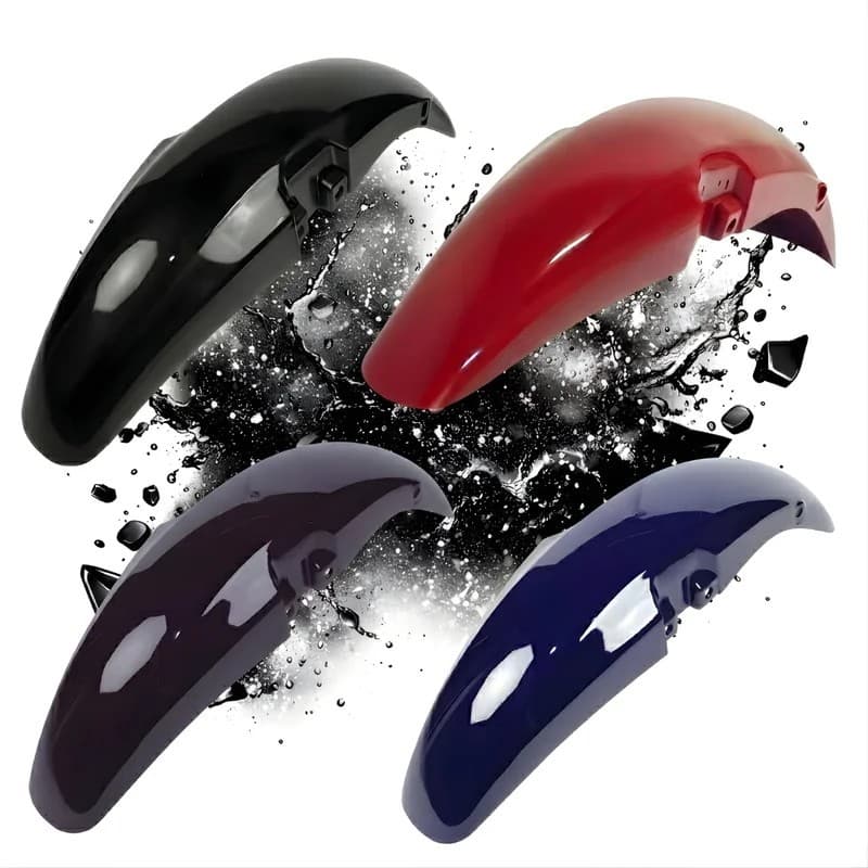 Carenagem Paralama Dianteiro Titan Fan 125 Azul Vermelho Roxo Preto 2005 Até 2013 es ks Brilho Intenso