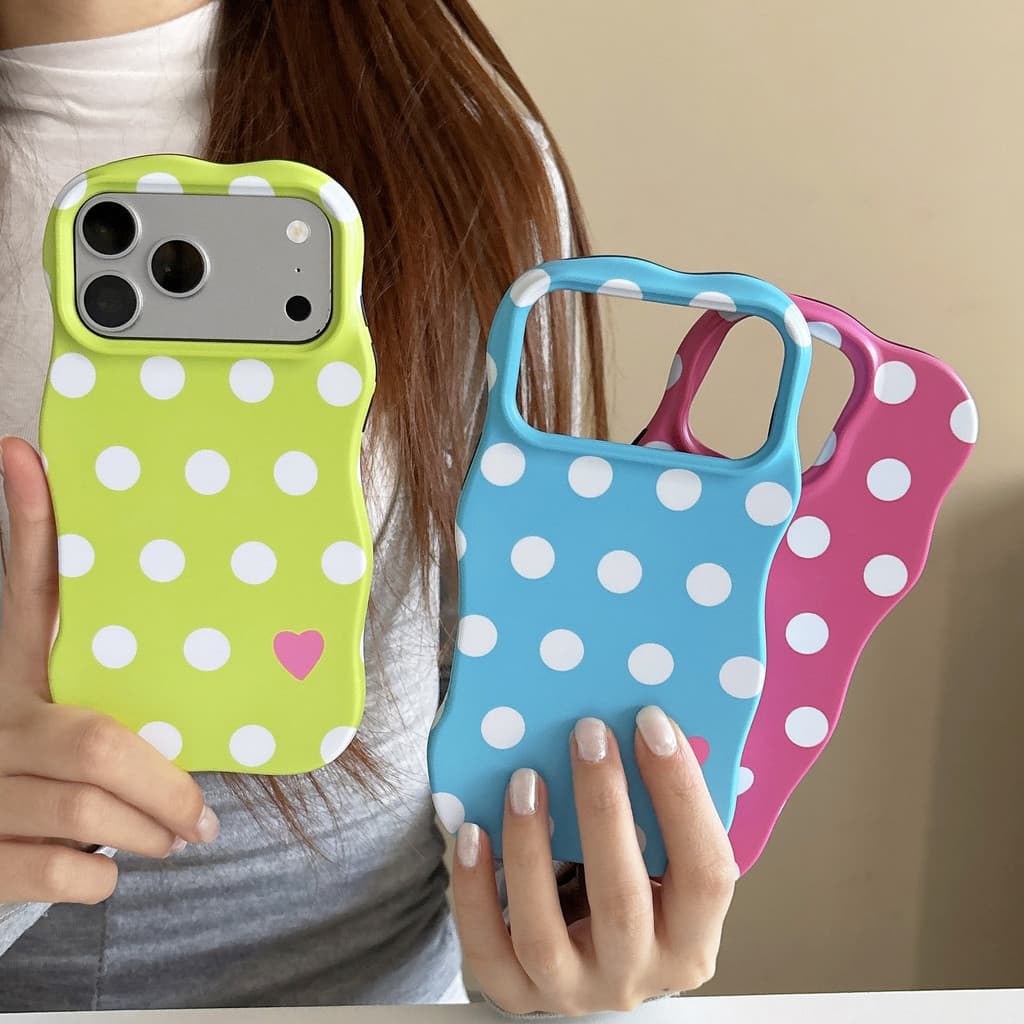 Verão multipamina bolinhas adequado para iPhone16pro max Apple 17 caso de telefone 15/14 caso de filme fosco