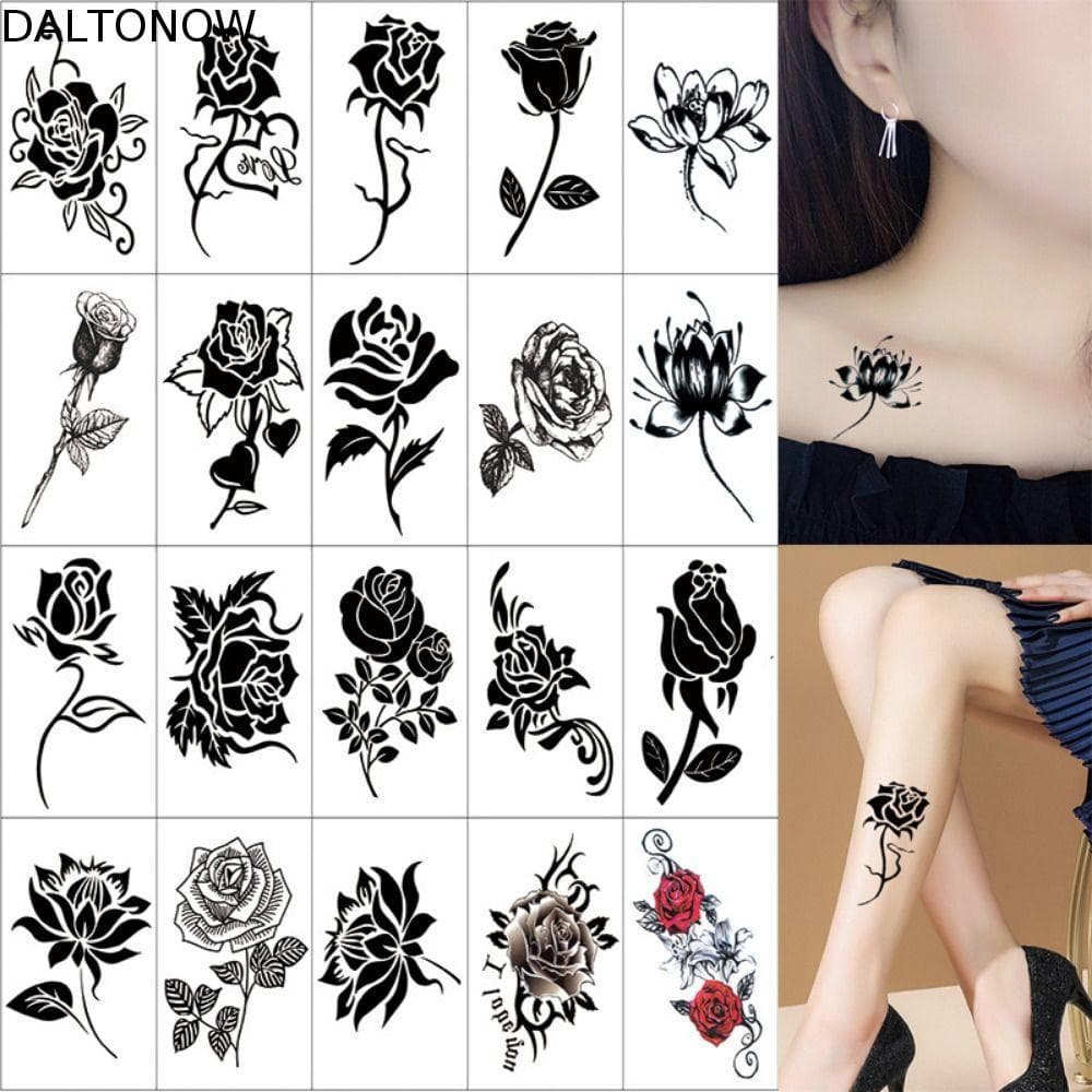 DALTONOW 5/10/20/30/50 Peças Adesivos De Tatuagem De Borboleta , Temporários Com Textura 3D