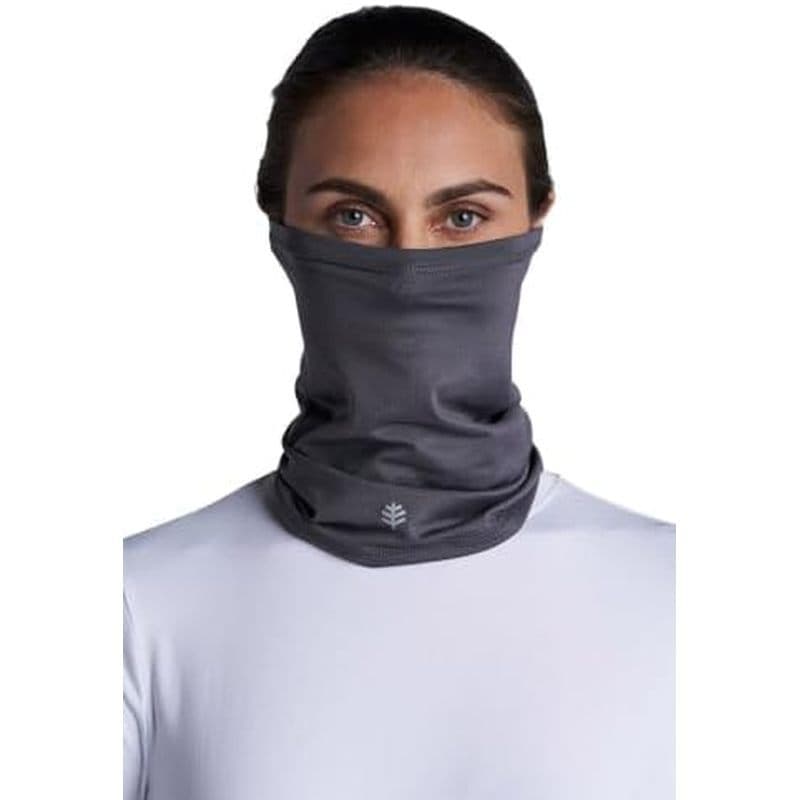 Protetor Facial UV-Proteção Solar UPF 50 +-Crestone Em Carvão Heather