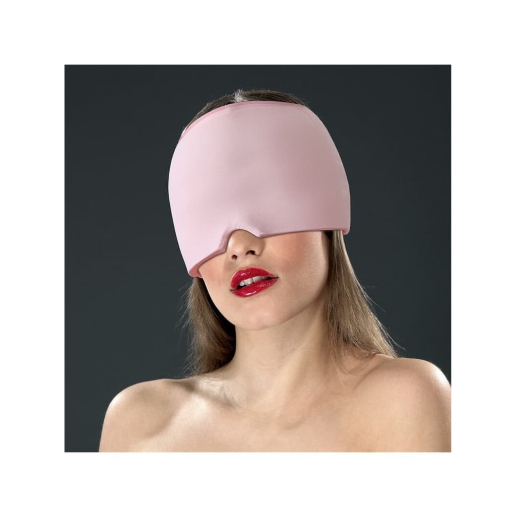 Máscara de olho fria adequada para cabeça, alívio do estresse, extensível, Gel frio, máscara de cabeça, fisioterapia, cu