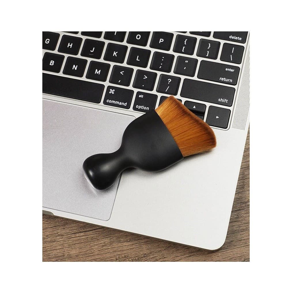 [Zero a Cem] Teclado de Laptop Escova de tela Escova de limpeza macia Escova de pó portátil