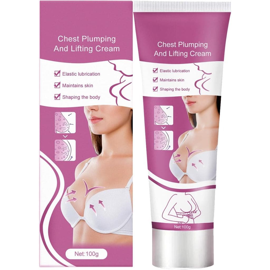 Creme para Levantamento e Firmamento dos Seios, 100g, Creme Natural para Aumento dos Seios para Mulheres, Aumento Instan