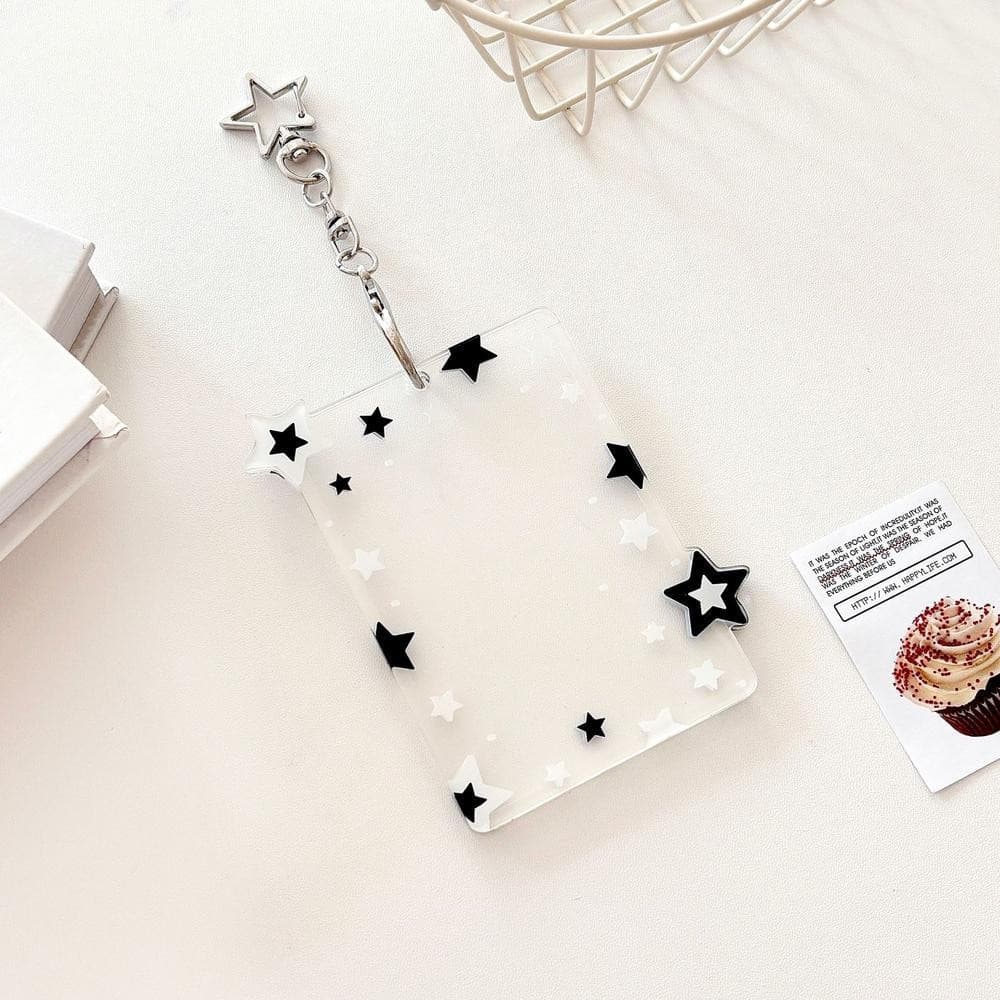 1 Pçs Estrela Kpop Photocard Titular Chaveiro 3 Polegada Do Cartão De Foto Acrílico Bonito Com Pingente Para Ídolo