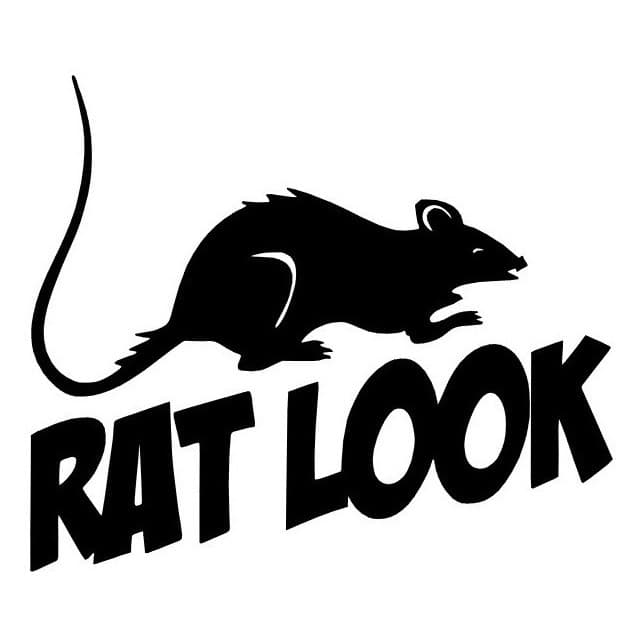 Adesivo Rato Ratlook Rat Look Volks Fusca Carro Antigo