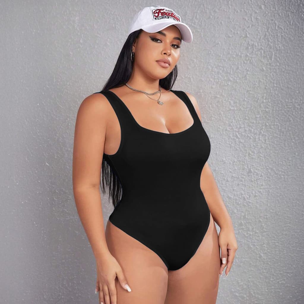 Blusa Plus Size Feminina Body Feminino Plus Size Blusa Academia Feminina Body Modelador Bory Bore Body Preto Marrom