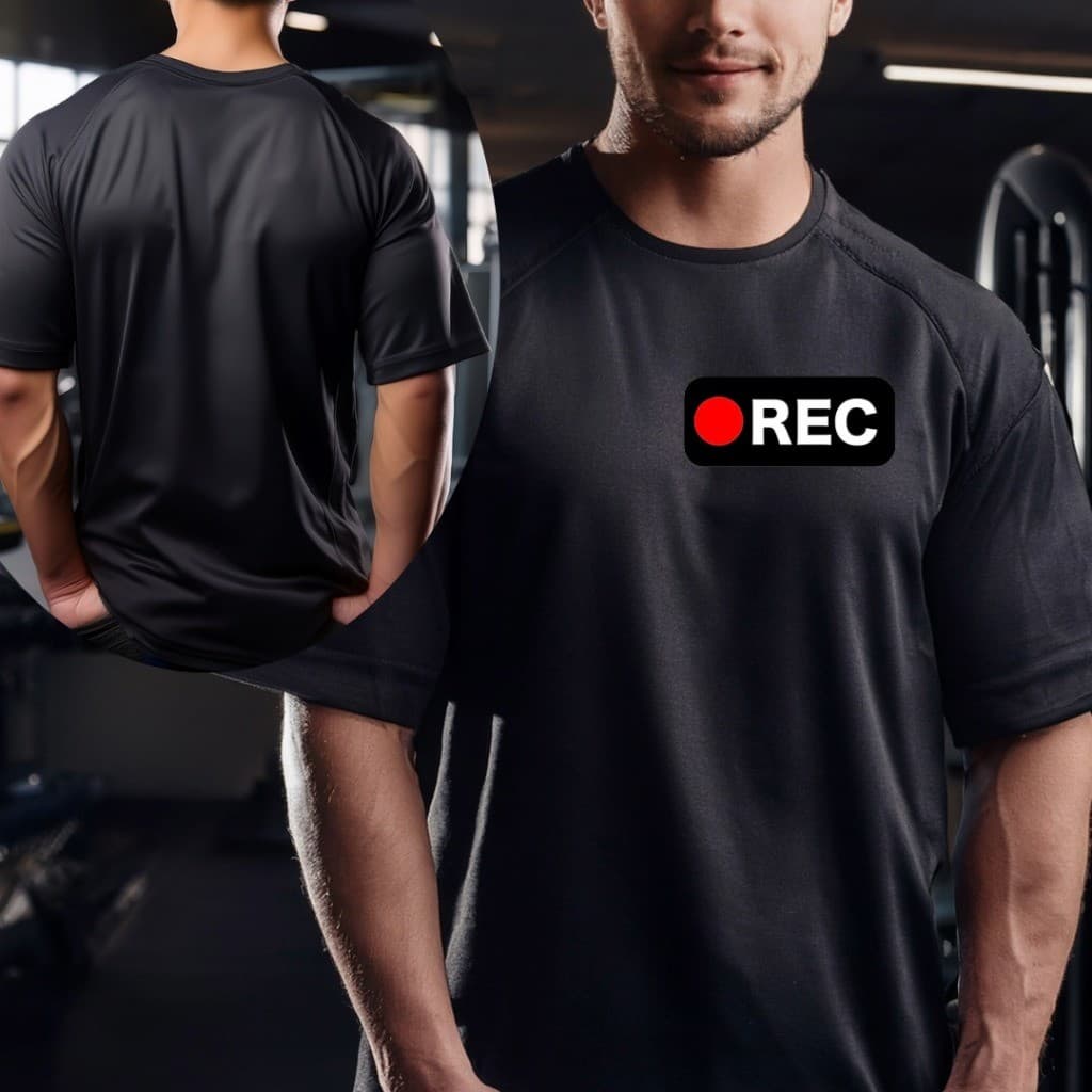 Camiseta Camisa Básica OverSized StreetWear Casual REC Academia 100% Algodão