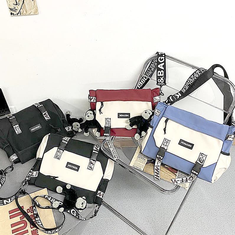 Bolsa Tiracolo Workwear Unissex | Tendência 2025 – Grande Capacidade & Estilo Casual