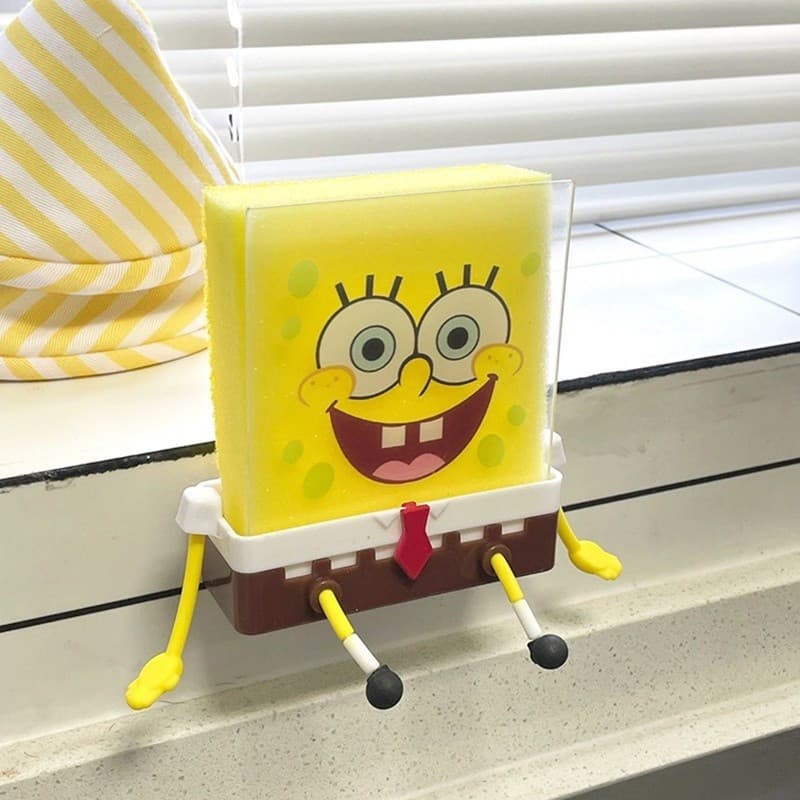 Suporte de Esponja de Cozinha com Design Criativo com Bob
