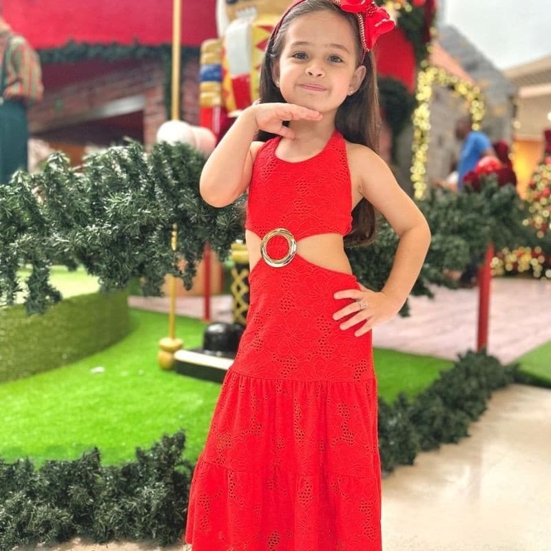 VESTIDO LONGO INFANTIL E JUVENIL  LANÇAMENTO RÉVEILLON  FINAL DE ANO