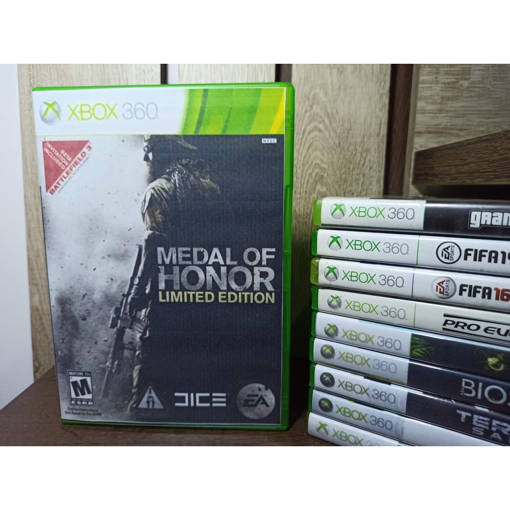 Jogo Medal of Honor Limited E. Original Xbox 360 - M Física