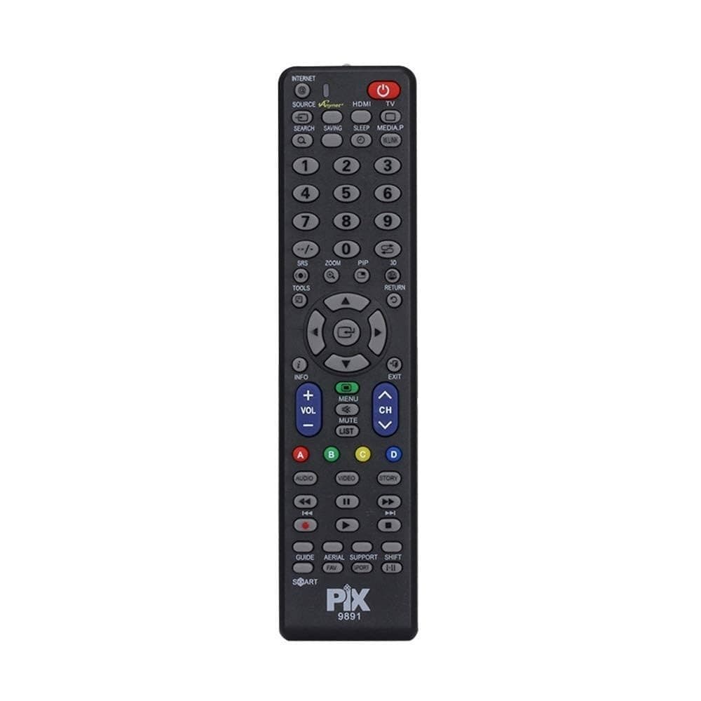 CONTROLE REMOTO UNIVERSAL PIX TV LCD SAMSUNG 026-9891