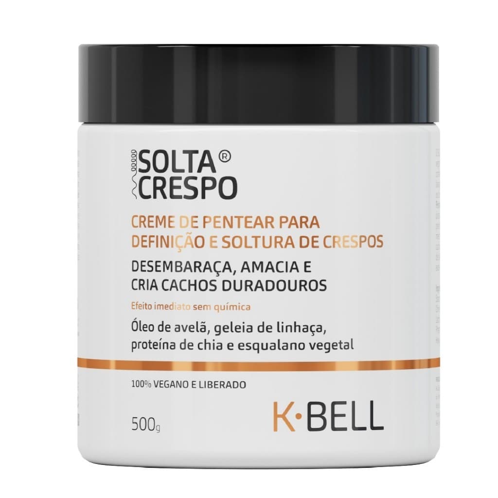 Kbell - Creme Solta Crespo Creme De Pentear 500g