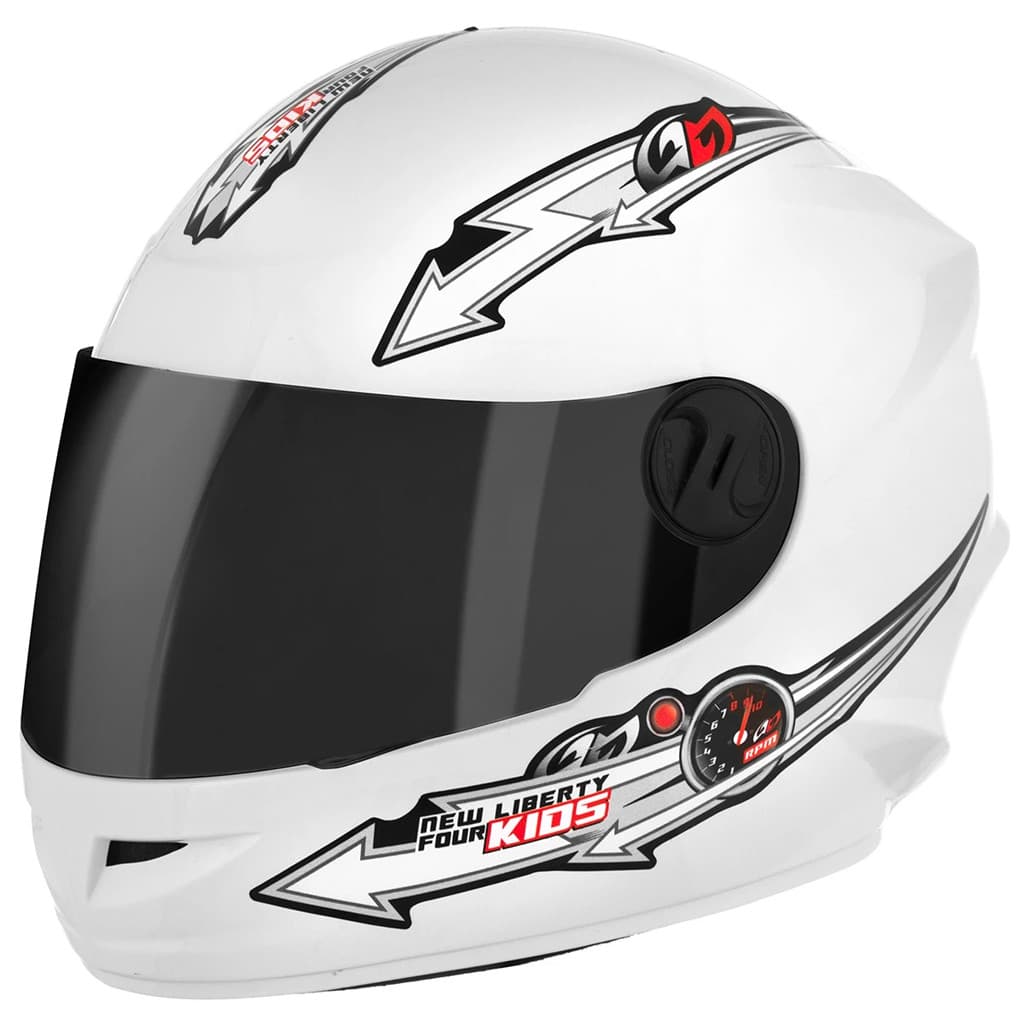 Capacete Pro Tork New Liberty Four Kids Branco (54)