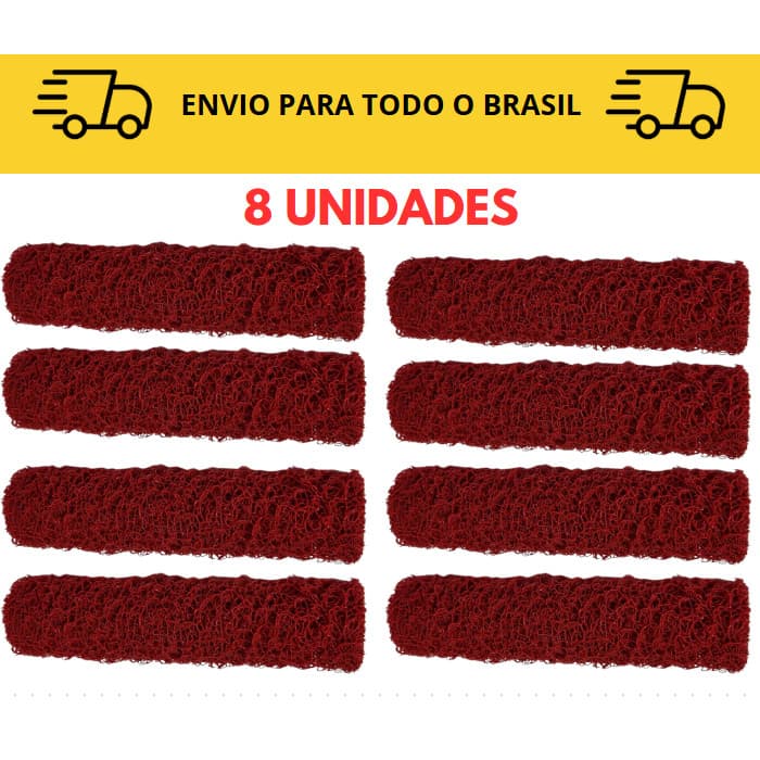 Kit Completo 8 Rolos de Pintura Textura Rustica Latéx / Antigota / Cabelo de Anjo / Antirespingo