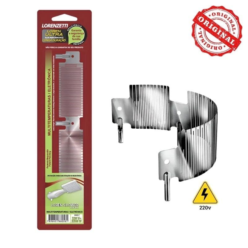 Resistência Original Lorenzetti 220V 5500W LorenShower ULT 3065J