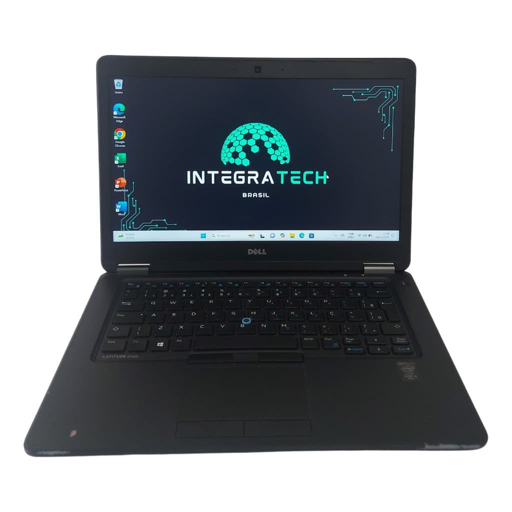 Notebok Dell Latitude E7450 I5-5300u Ram 8gb Ssd240gb Preto