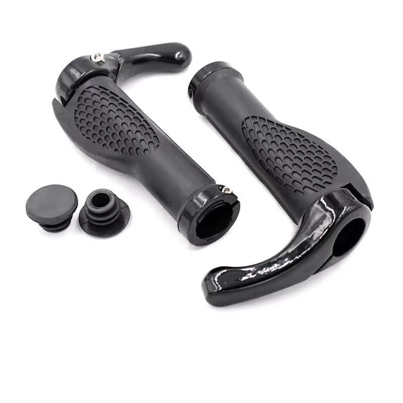 Bar End Manopla Anatomica Guidão Bike Bicicleta Preto JUDY STORE