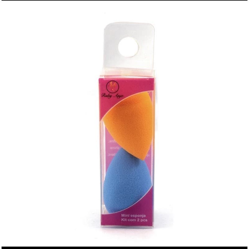 Esponja Para Maquiagem Ra-030 Mini Gota C/2Un