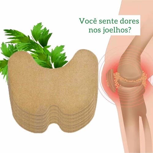 10 Adesivo Power Knee Patch-Alívio Para Dores No Joelho Pescoço Ombro Coluna Envio Imediato