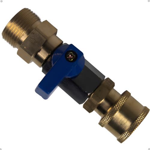 Kers Registro Para Mangueira High Pressure Bronze