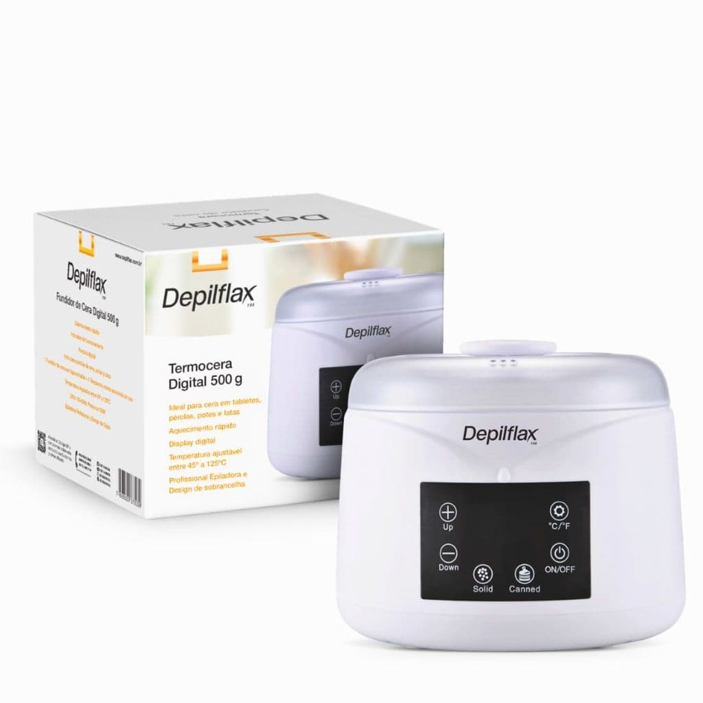 Termocera Com Visor De Temperatura Digital 500gr Depilflax