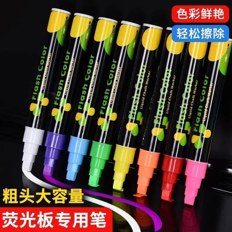 Caneta fluorescente dedicada para quadro Caneta fluorescente para outdoor Caneta tinteiro pequena para quadro negro Cane