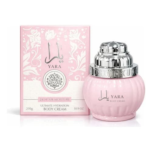 Body Cream Yara Creme Hidratante Ard Lattafa 310g Baunilha Baunilha