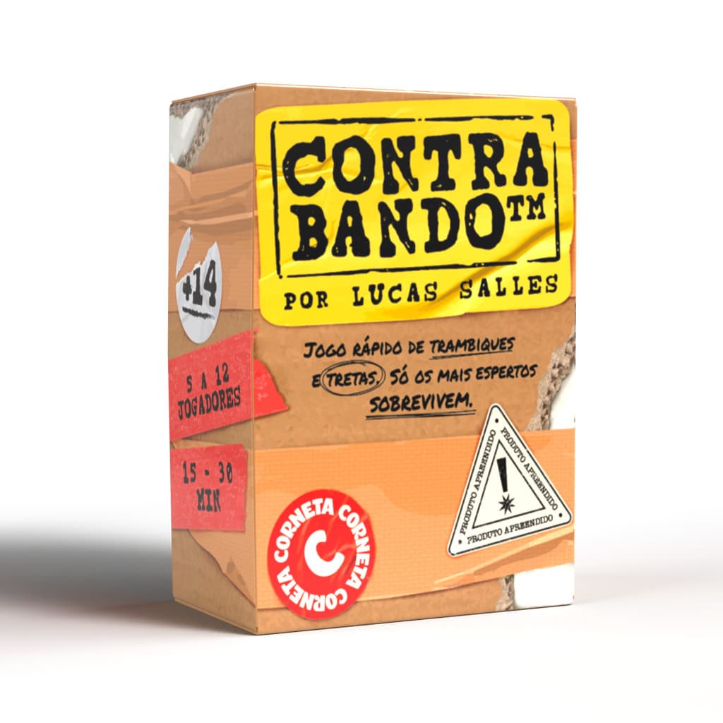 Jogo Contrabando por Lucas Salles - Jogo de blefe e negociação, Noite dos Jogos, Jogos para amigos, Jogo para presentear