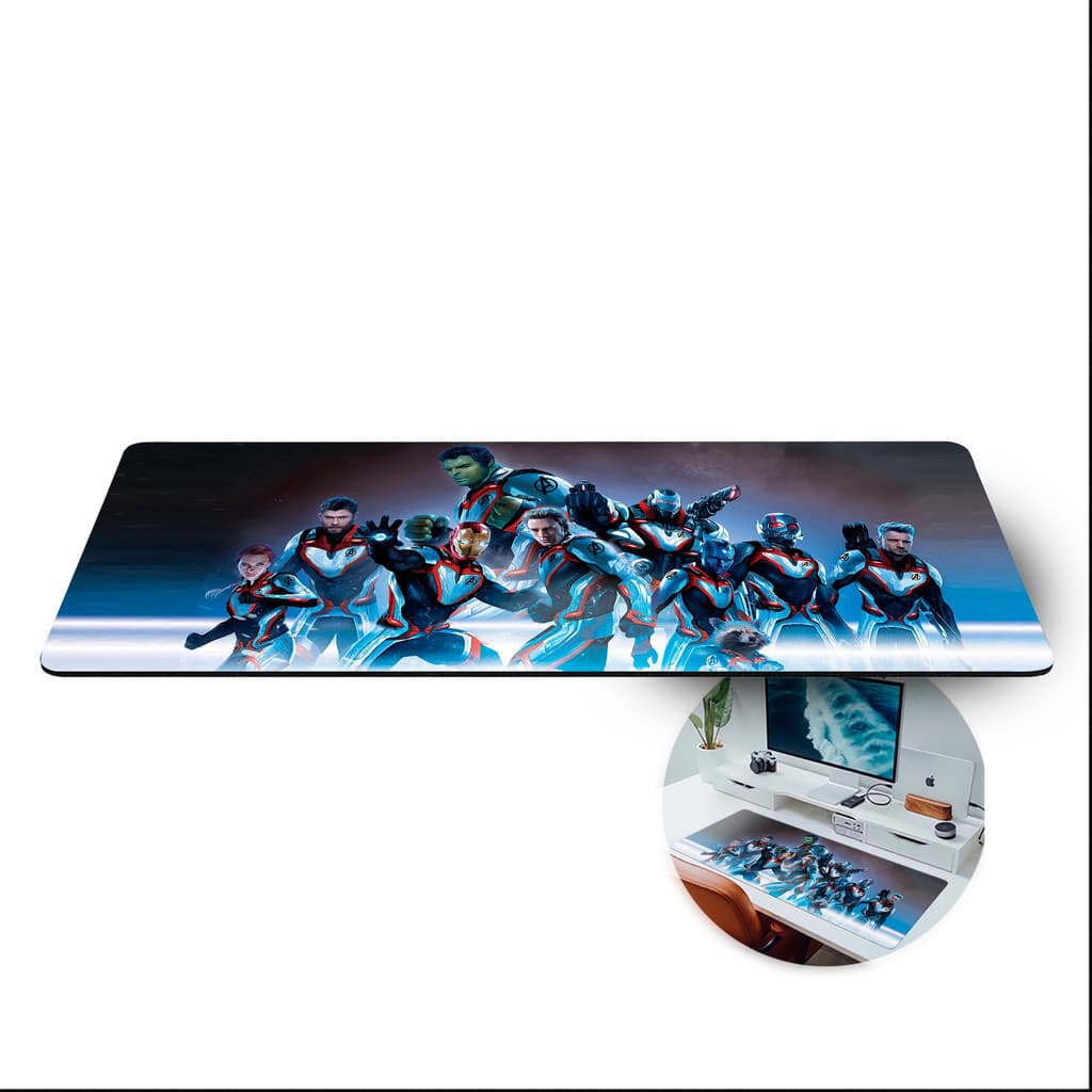 MousePad Grande 80x30 speed controle antibacteriano Mouse Pad Grande RGB