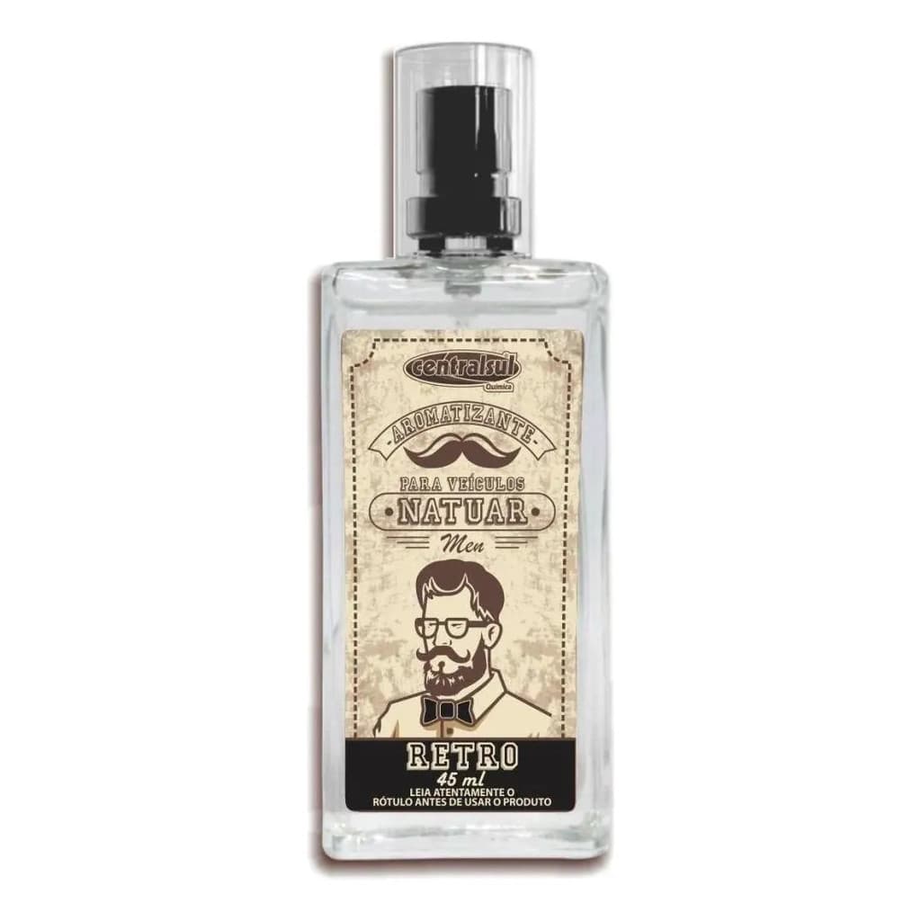 Aromatizante Líquido Natuar Men Retrô 45ml Centralsul