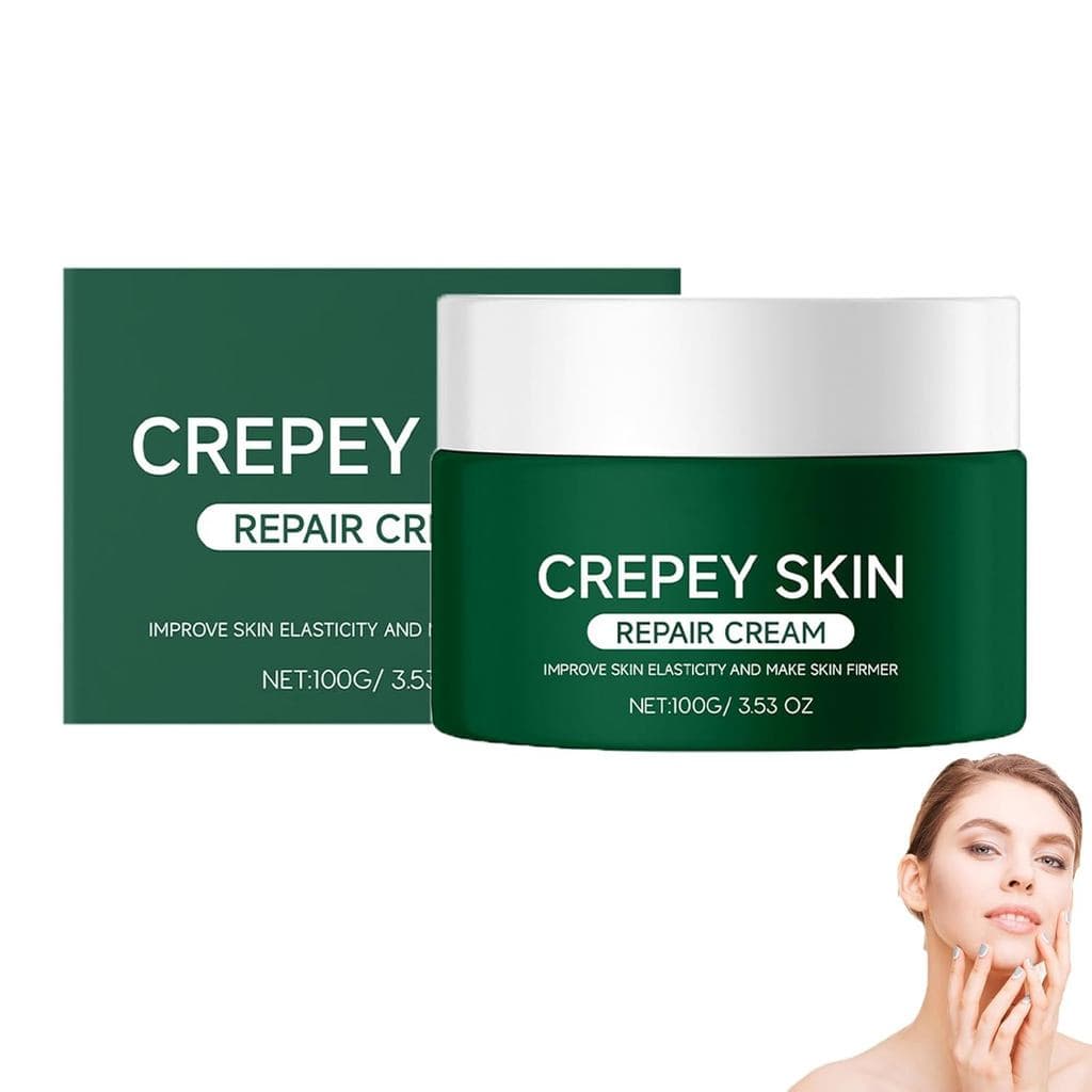 Creme Reparador para Pele Crepey, Creme Firmador para Tratamento de Pele Crepey, Creme Firmador Rosto, Hidrat